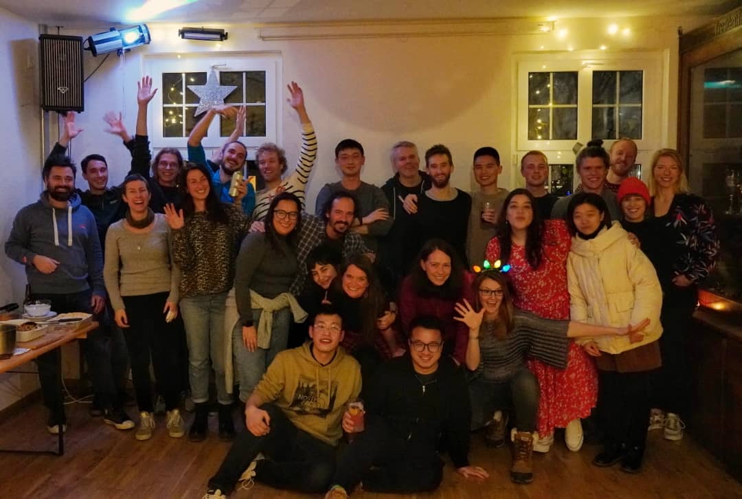Crowther Lab, annual Christmas party 2022